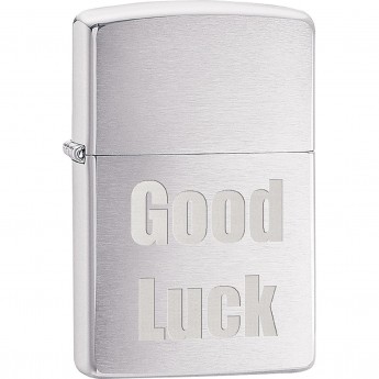Зажигалка ZIPPO 200 GOOD LUCK Зажигалка ZIPPO 200 GOOD LUCK
